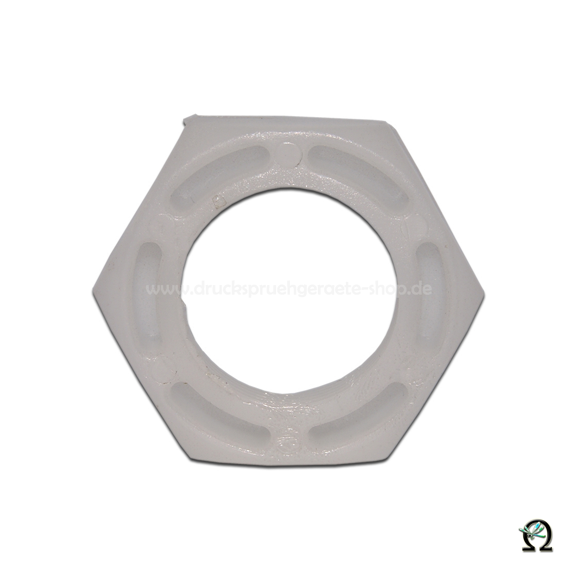 MESTO Kunststoff-Sechskantmutter 7608 für Rückenspritzen PERFEKT, STABILUS und PRAKTIKUS