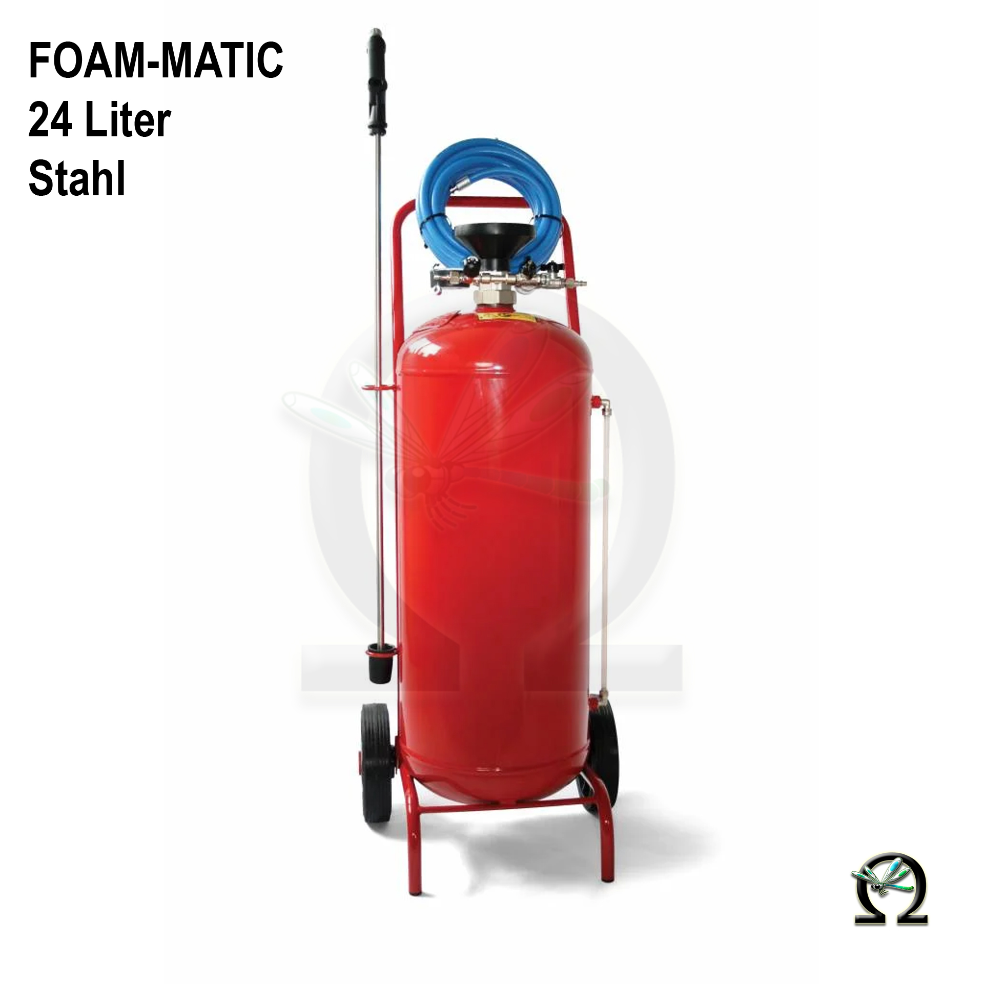 De Witte Druckluft-Nebel- & Schaumsprühgerät Foam-matic 24 Liter Stahl