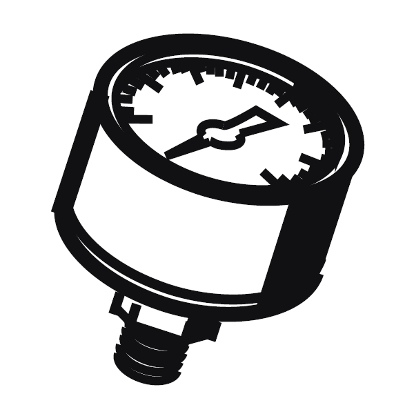 MESTO Vakuummeter 0 - 1 bar 6715E MESTO Vakuummeter 0 - 1 bar 6715E