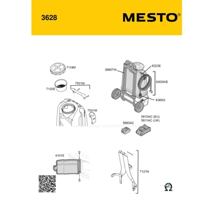 Die Bedienungsanleitung für dens MESTO e.AQUA 20 Akku-Wasserbehälter 3628EU als PDF-Datei zum herunterladen und ausdrucken