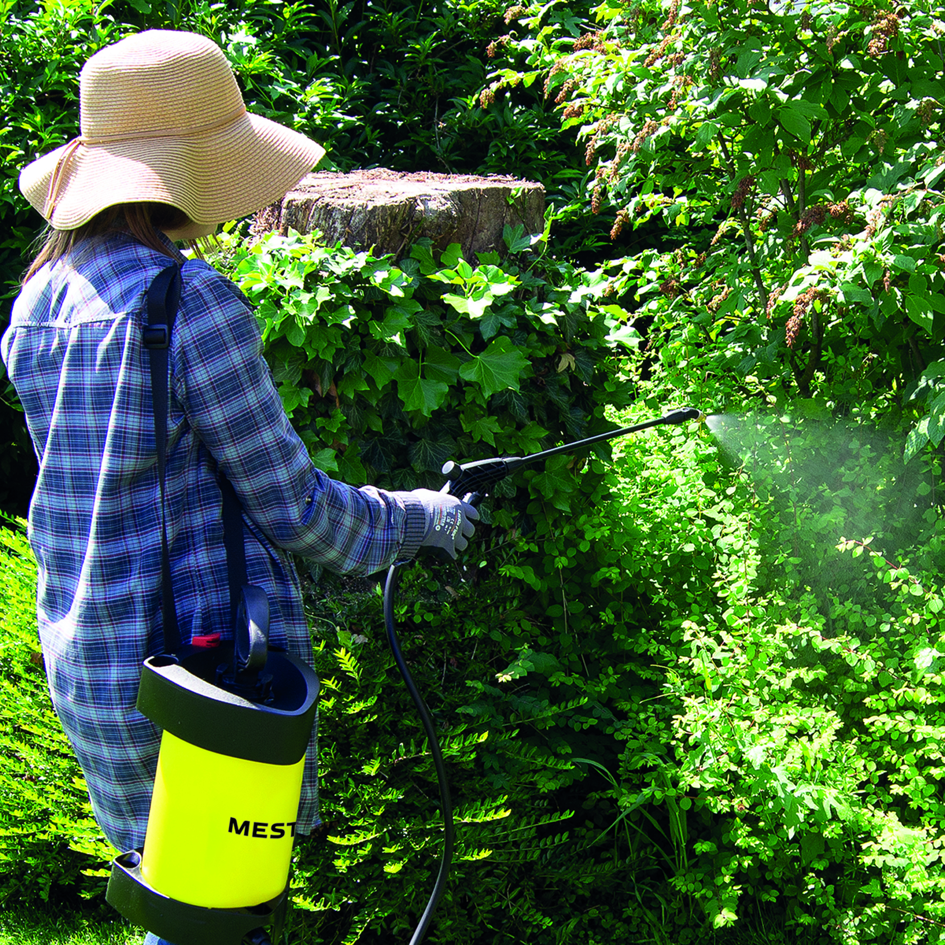 Mesto Drucksprühgerät 3230R FLORI COMPACT im Einsatz
