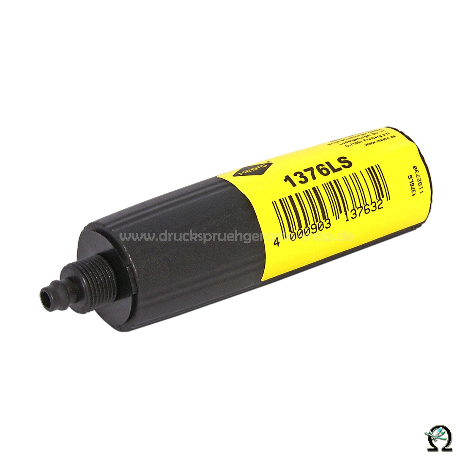 MESTO Handgriff 1376LS Ø6mm für Spiralschlauch