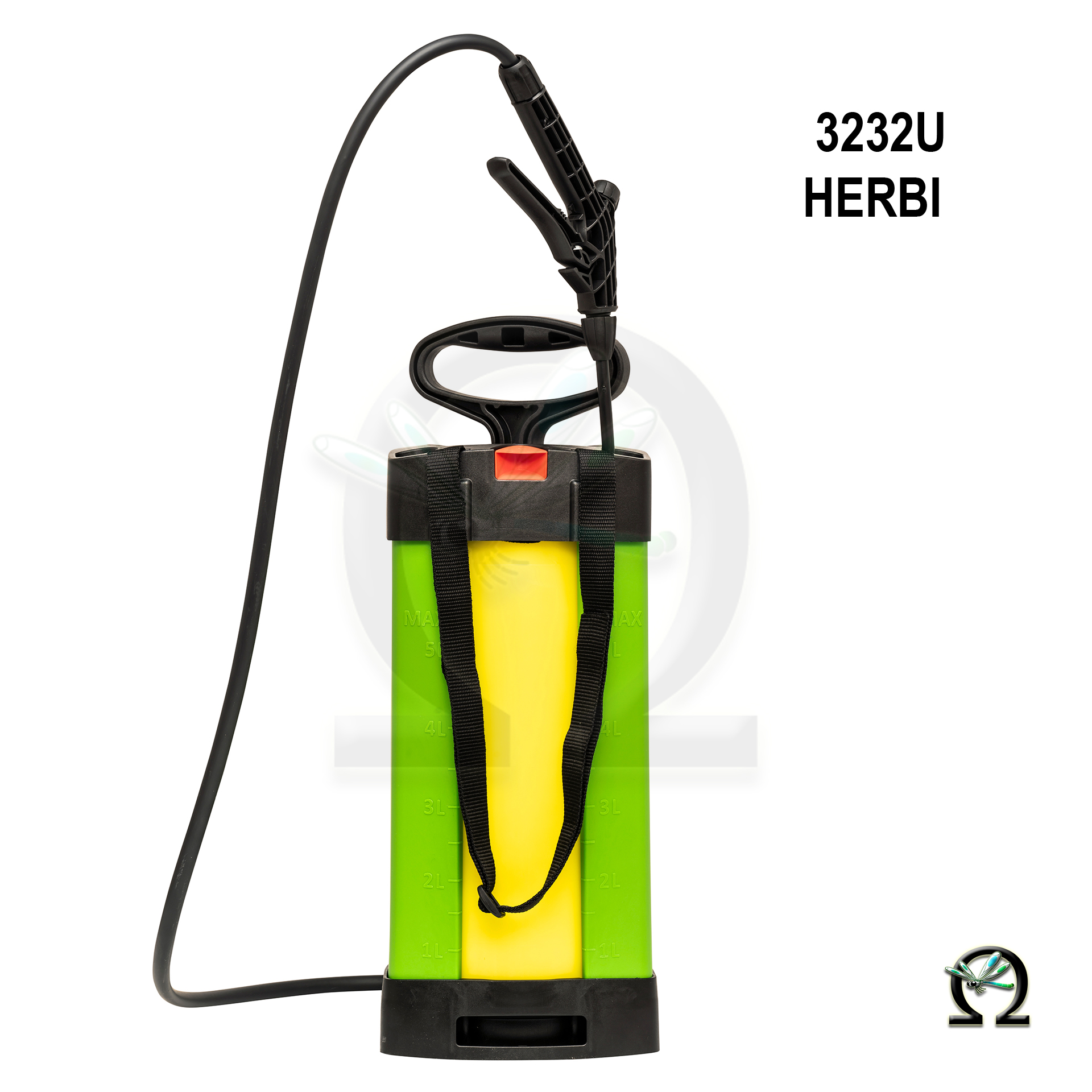 Mesto Unkrautsprühgerät 3232U HERBI 5 Liter, Seite mit Trageurt